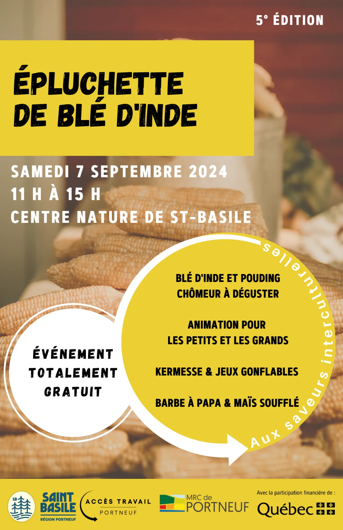 Epluchette ble dinde 2024 flyer V3