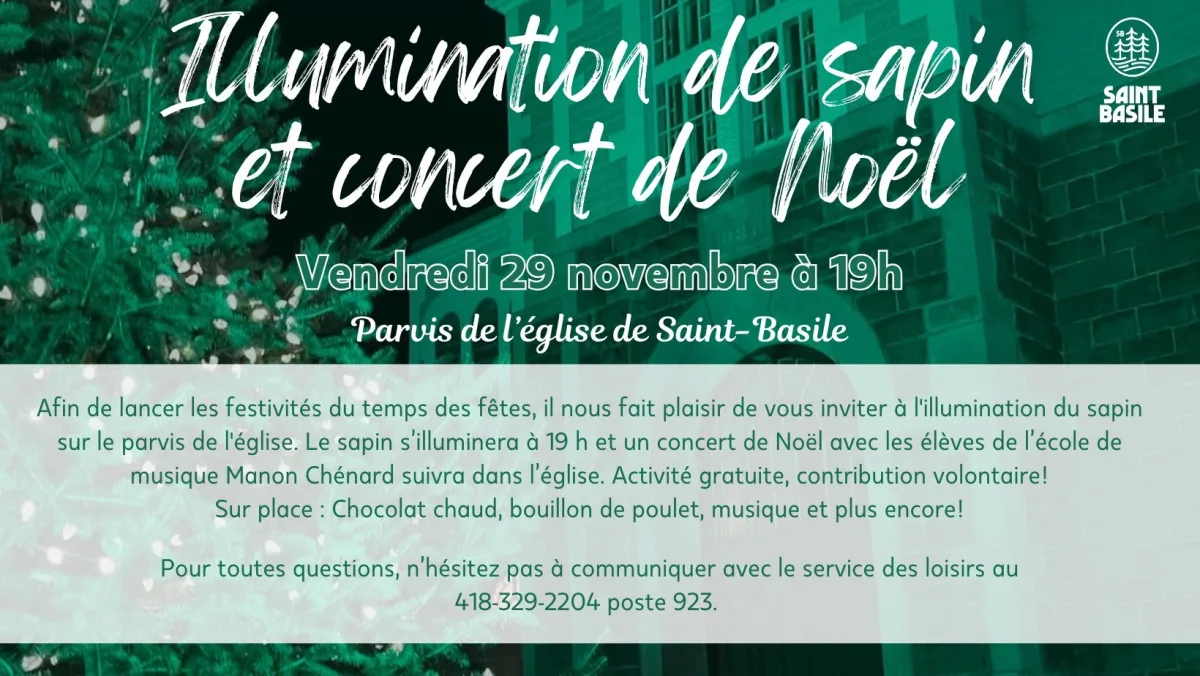 Sapin concert st basile 2024