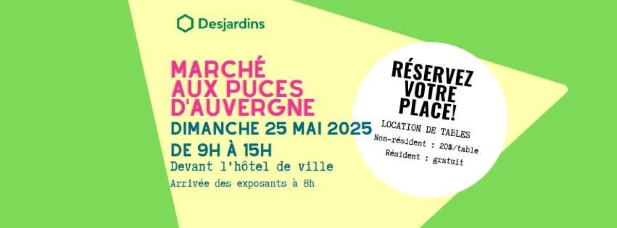 Marche puce auvergne 2025 mini