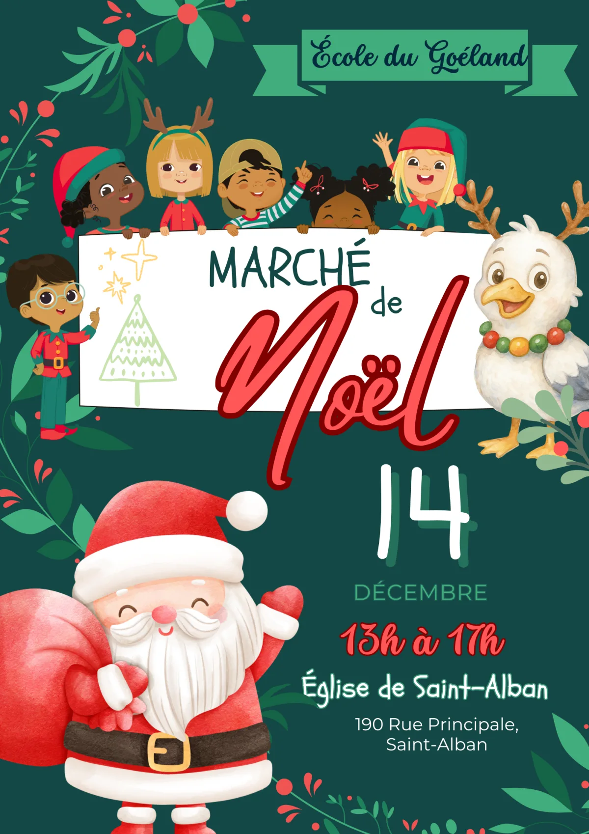 Marche de Noel goeland 2025