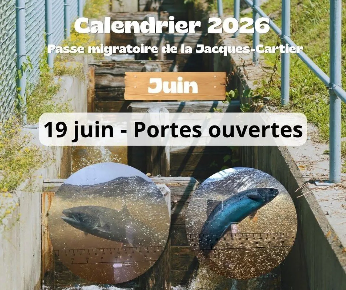 Passe migratoire saumon portes ouvertes 2026