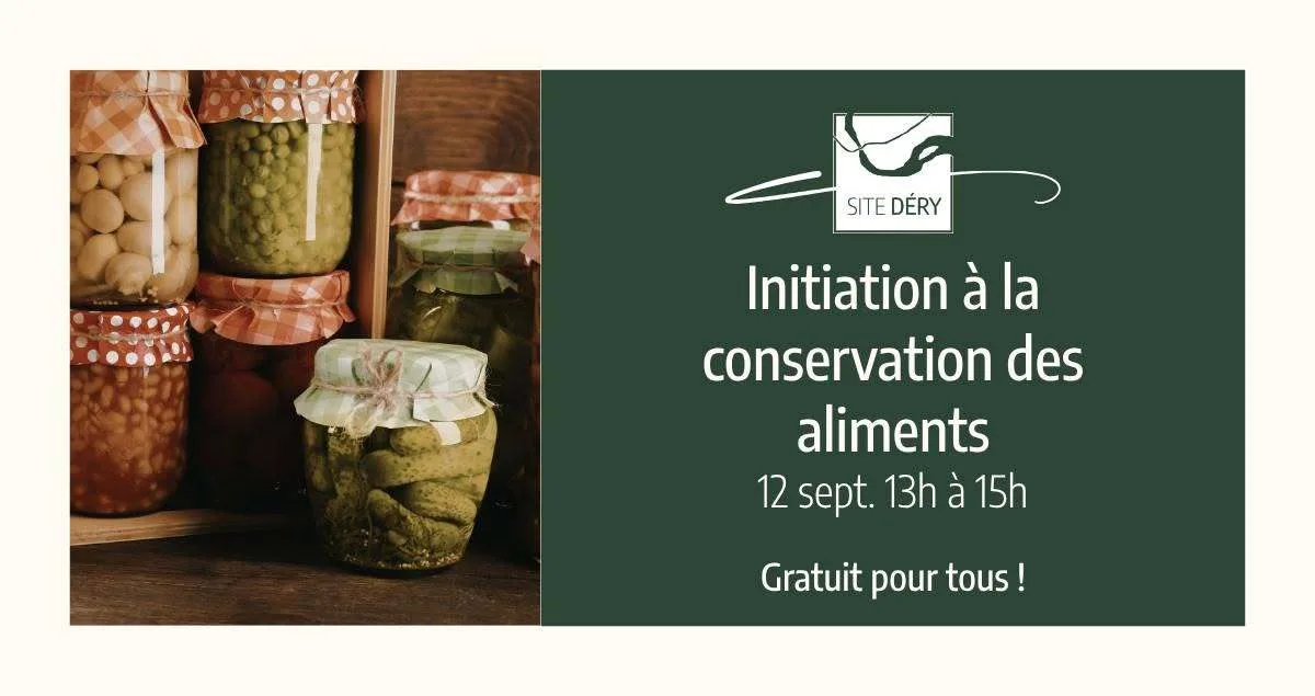 7 Dery Conservation aliments