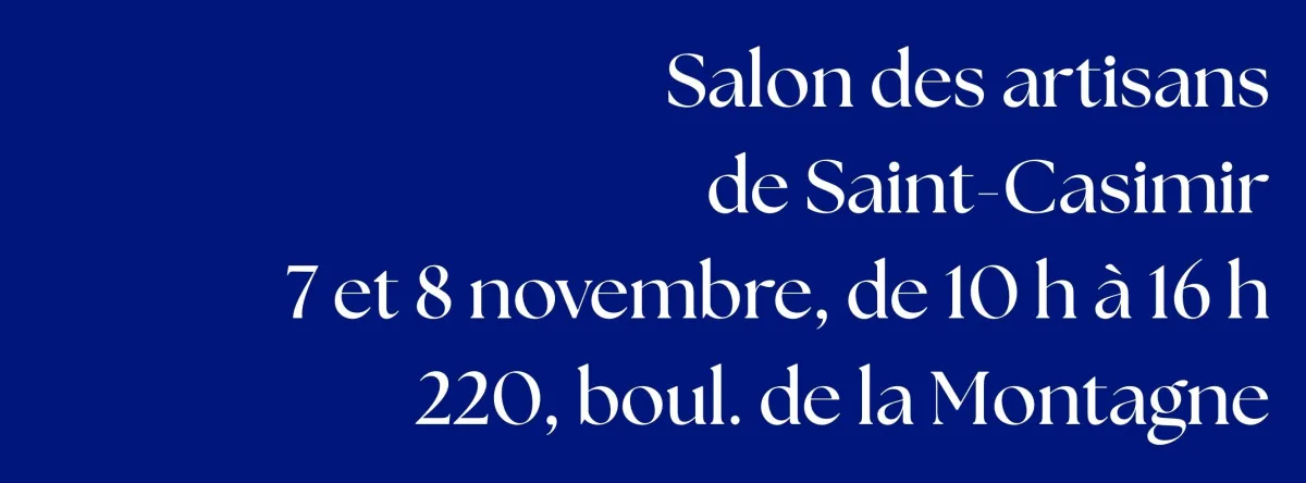 7 salon artisans st casimir 26