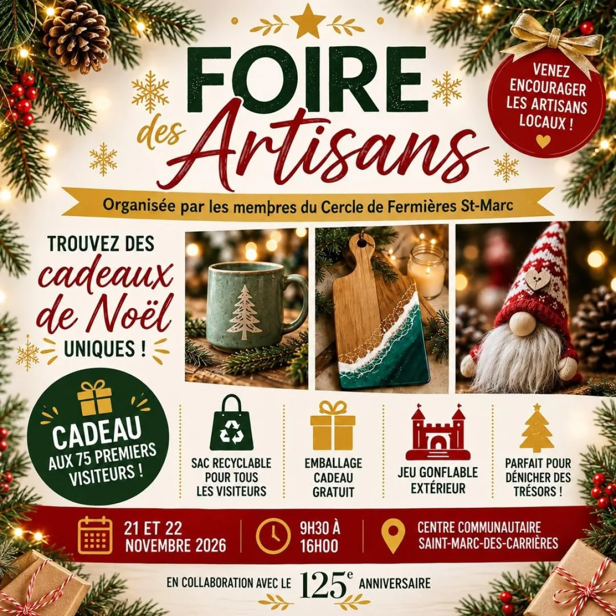 2 foire artisans st marc 2026