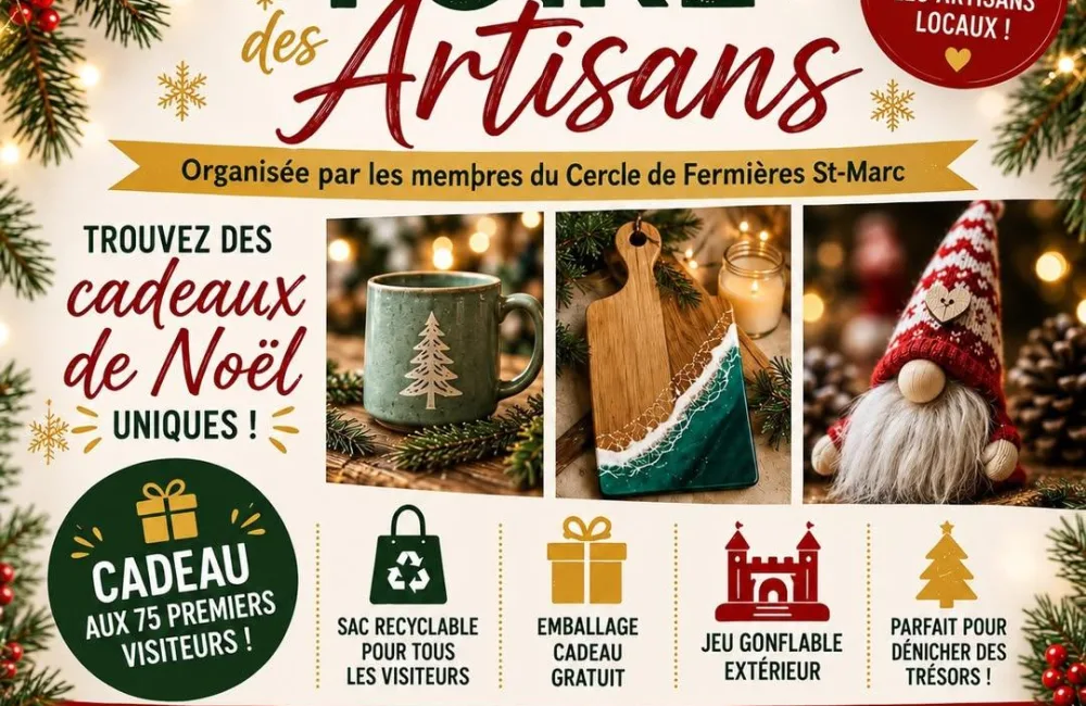 2 foire artisans st marc 2026